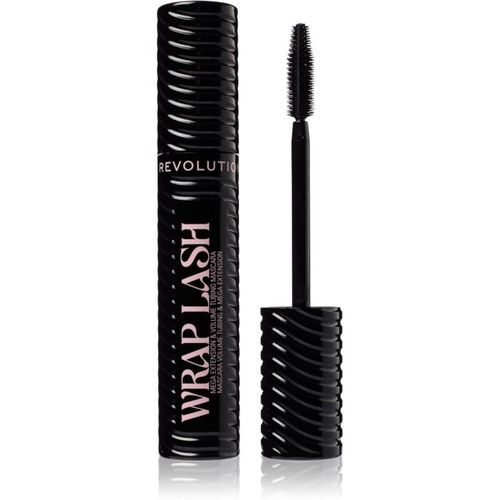 Wrap Lash máscara voluminizadora de pestañas tono Ultra Black 8.5 ml - Revolution - Modalova