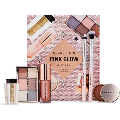 Xmass 2024 Pink Glow confezione regalo per il viso - Makeup Revolution - Modalova