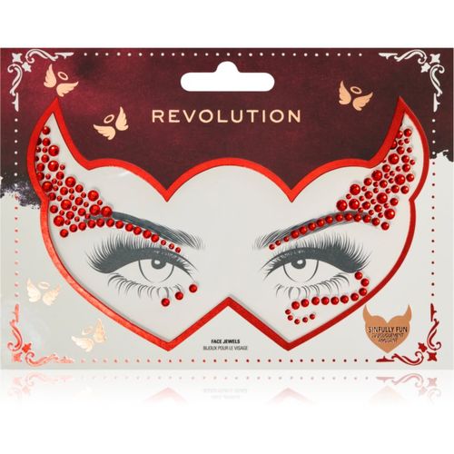 Truly Sinful Face Gems pegatinas para el rostro 2 g - Revolution - Modalova