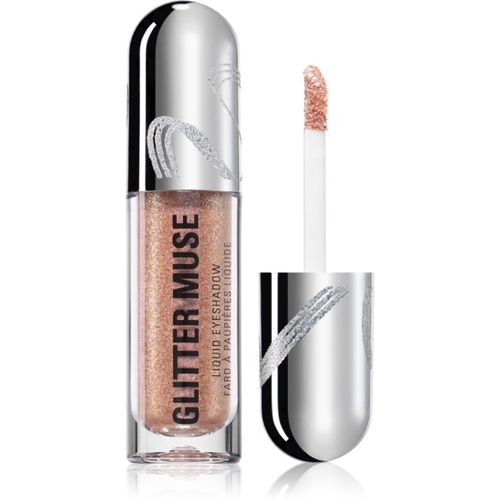 Metallic Muse Glitter Muse sombra de ojos líquida con brillo tono Gold 3.5 ml - Revolution - Modalova
