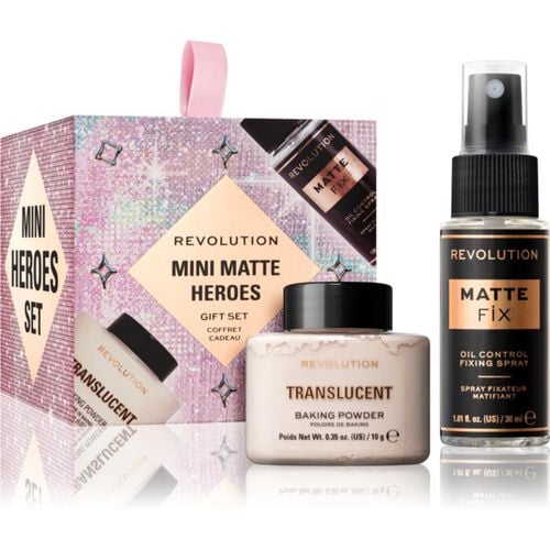 Xmass 2024 Mini Matte Heroes lote de regalo para el rostro - Makeup Revolution - Modalova