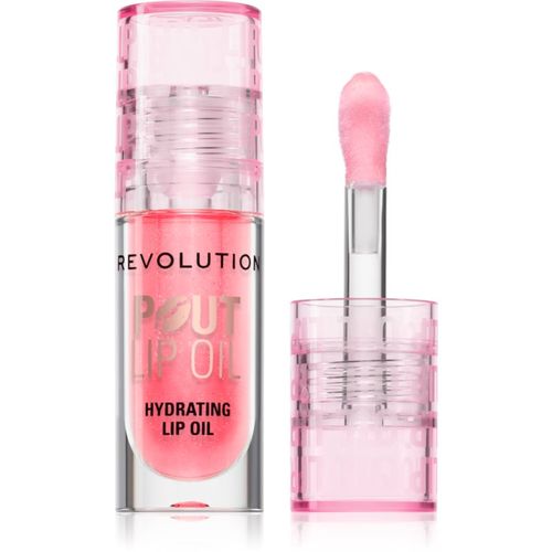 Pout Lip aceite para labios con efecto humectante tono Pink Shimmer 3 ml - Revolution - Modalova