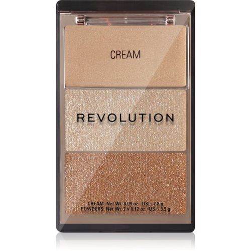 Highlight Icon Palette paleta de iluminadores tono Rose Glow 1 ud - Revolution - Modalova