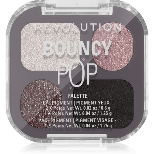 Bouncy POP Palette paleta de sombras de ojos tono Moonlight 1 ud - Revolution - Modalova