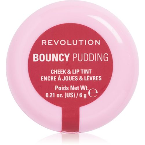 Bouncy Pudding Lip & Cheek maquillaje multifuncional para rostro y labios tono Pink Mood 6 g - Revolution - Modalova
