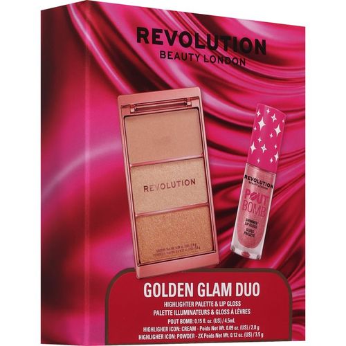 Golden Glam Duo lote de regalo para mujer 1 ud - Revolution - Modalova