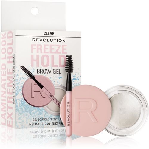 Freeze Hold gel para cejas con pincel 5 g - Revolution - Modalova