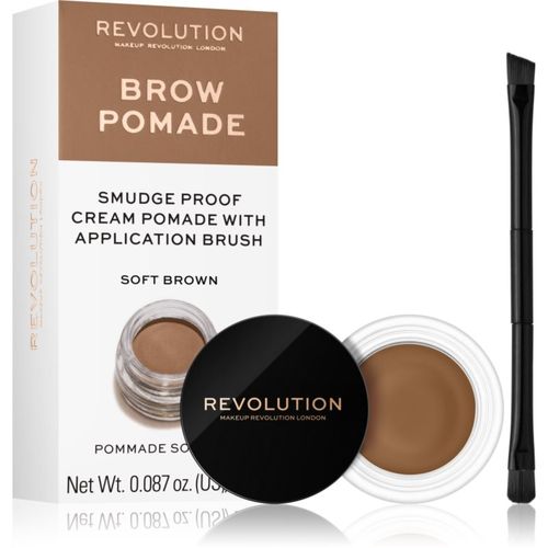 Brow Pomade pomada para cejas tono Soft Brown 2.5 g - Revolution - Modalova