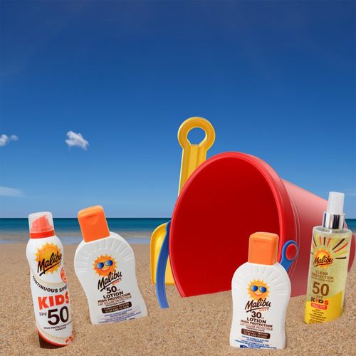 Continuous Spray crema bronceadora SPF 50 175 ml - Malibu - Modalova