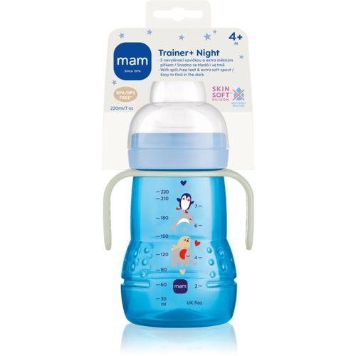 Trainer Night botella Blue 4m+ 220 ml - MAM - Modalova
