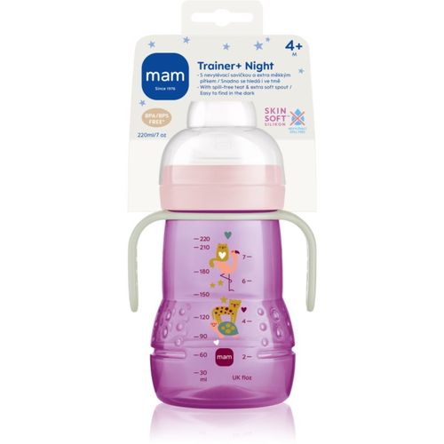 Trainer Night botella Violet 4m+ 220 ml - MAM - Modalova