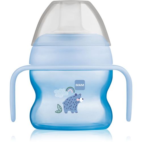 Starter Cup vaso de entrenamiento con asas Blue 1 ud - MAM - Modalova