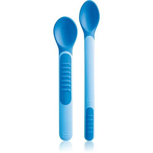 Feeding Spoons & Cover cuchara 6m+ Blue 2 ud - MAM - Modalova