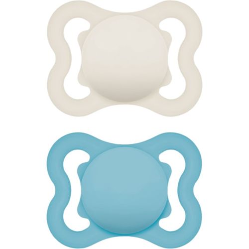 Supreme 0m+ chupete Turquoise/ Beige 2 ud - MAM - Modalova