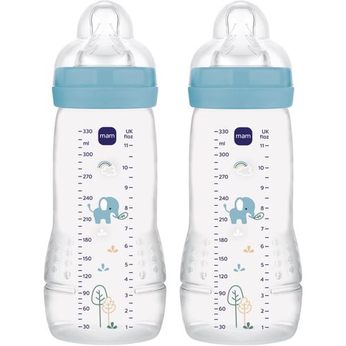 Easy Active™ Baby Bottle cantimplora infantil 4m+ Blue 2x330 ml - MAM - Modalova