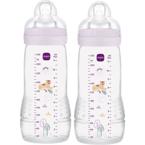Easy Active™ Baby Bottle cantimplora infantil 4m+ Purple 2x330 ml - MAM - Modalova