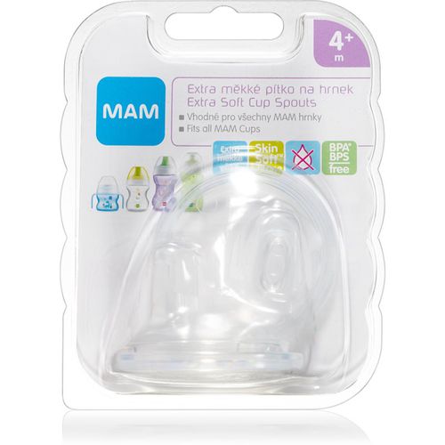 Baby Bottles Extra Soft Cup Spout tetina de recambio 4m+ 2 ud - MAM - Modalova