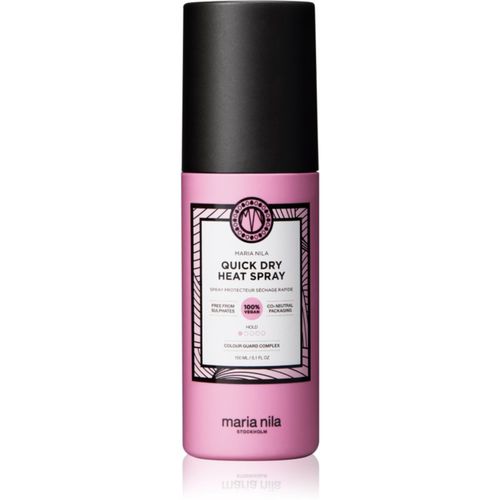 Style & Finish Quick Dry Heat Spray Hitzeschutzspray für Behandlungen mit Haarglätter und Lockenstab 150 ml - Maria Nila - Modalova