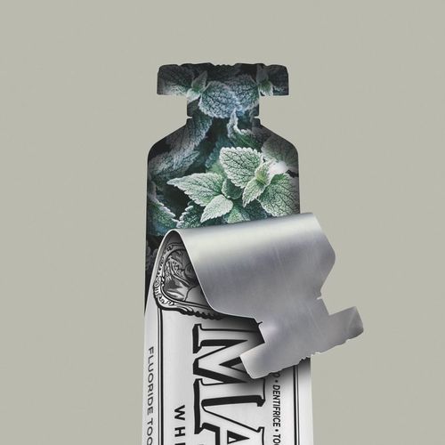 Whitening Mint pasta de dientes con efecto blanqueador sabor Mint 25 ml - Marvis - Modalova