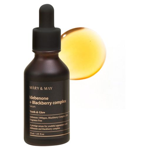 Idebenone + Blackberry Complex Serum sérum antioxidante para iluminar y alisar la piel 30 ml - Mary&May - Modalova