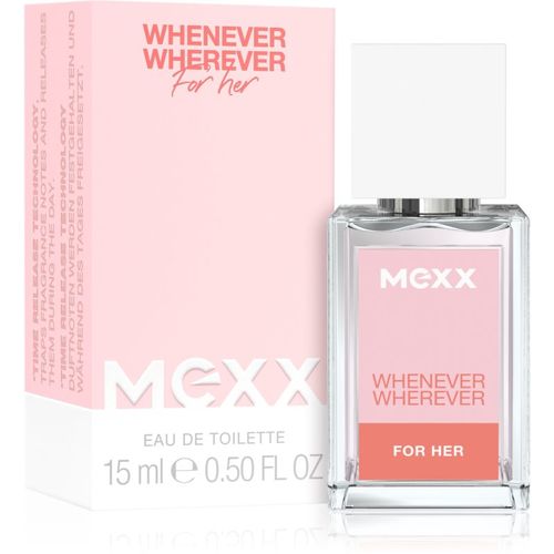 Whenever Wherever For Her Eau de Toilette para mujer 15 ml - Mexx - Modalova