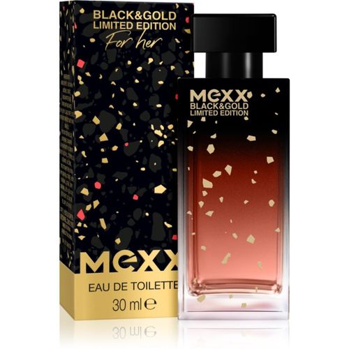 Black & Gold Limited Edition Eau de Toilette para mujer 30 ml - Mexx - Modalova