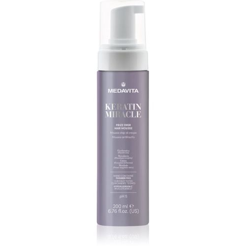 Keratin Miracle Frizz Over Hair Mousse espuma fijadora styling para cabello 200 ml - Medavita - Modalova