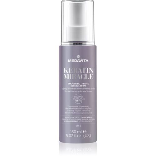 Keratin Miracle Smoothing Thermo Defence Spray spray termo-protector para el styling con plancha o rizador para cabello 150 ml - Medavita - Modalova