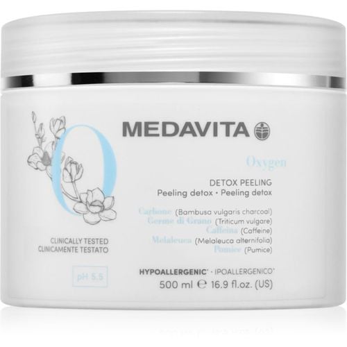 Oxygen Detox Peeling exfoliante regenerador para cabello y cuero cabelludo 500 ml - Medavita - Modalova