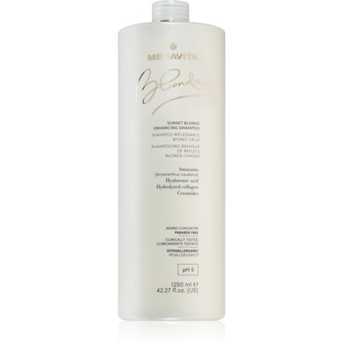 Blondie Sunset Blonde Enhancing Shampoo shampoo per capelli biondi per esaltare il colore dei capelli 1250 ml - Medavita - Modalova