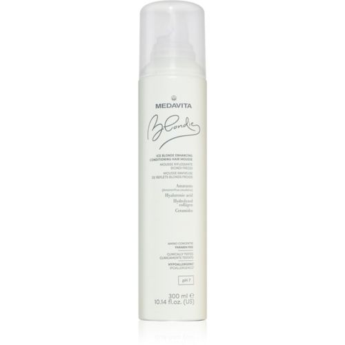 Blondie Ice Blonde Enhancing Conditioning Hair Mousse espuma bifásica para cabello rubio 300 ml - Medavita - Modalova