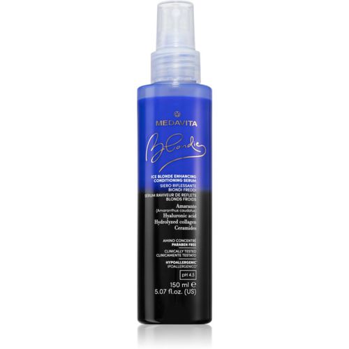 Blondie Ice Blonde Enhancing Conditioning Serum acondicionador en spray sin enjuague para tonos rubios fríos pH 4.5 150 ml - Medavita - Modalova