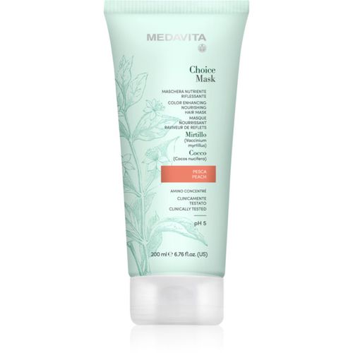 Choice Peach maschera nutriente per capelli tinti 200 ml - Medavita - Modalova