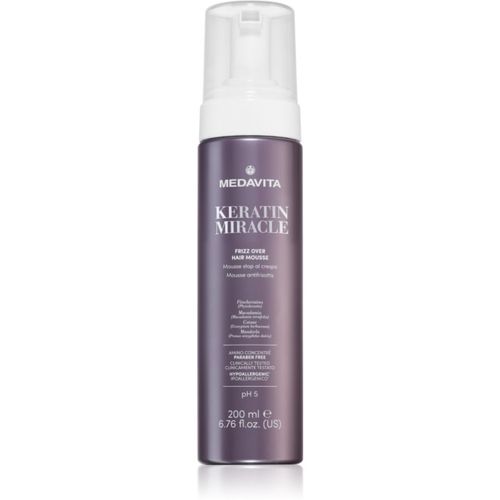 Keratin Miracle Frizz Over Hair Mousse espuma fijadora styling para cabello 200 ml - Medavita - Modalova