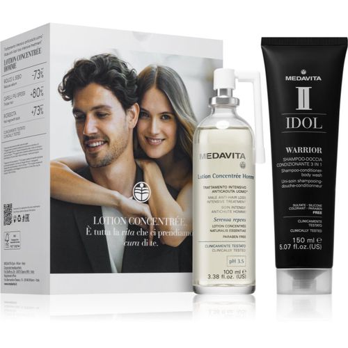 Lotion Concentrèe confezione regalo (per capelli e cuoio capelluto) per uomo - Medavita - Modalova