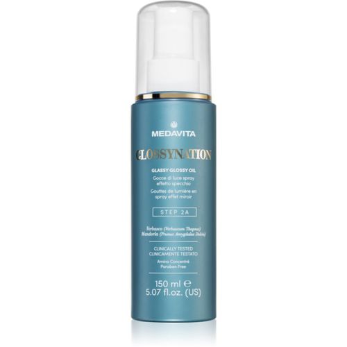 Glossynation Glassy Glossy Oil spray senza risciacquo per capelli brillanti e morbidi 150 ml - Medavita - Modalova