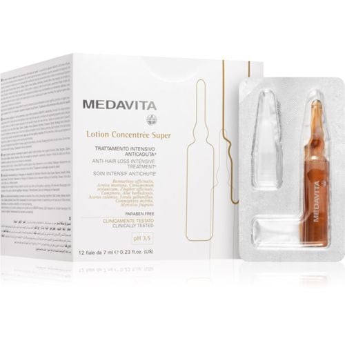 Lotion Concentree Super cura trattante anti-caduta dei capelli 12x7 ml - Medavita - Modalova