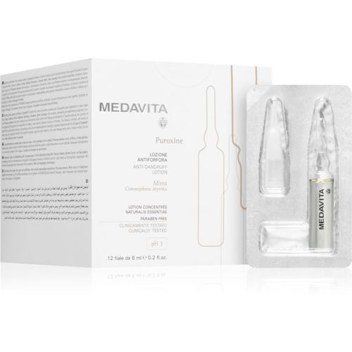 Puroxine Anti-Dandruff Lotion siero per il cuoio capelluto contro la forfora 12x6 ml - Medavita - Modalova