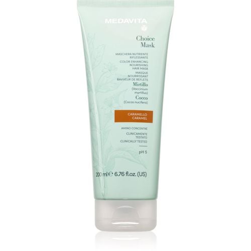 Choice Caramel mascarilla nutritiva para cabello teñido 200 ml - Medavita - Modalova