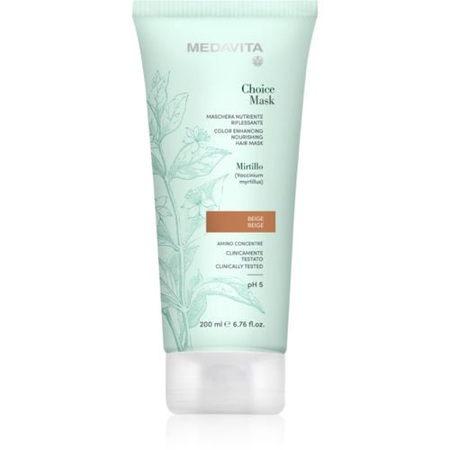 Choice Beige mascarilla nutritiva para cabello teñido 200 ml - Medavita - Modalova