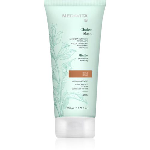 Choice Beige maschera nutriente per capelli tinti 200 ml - Medavita - Modalova