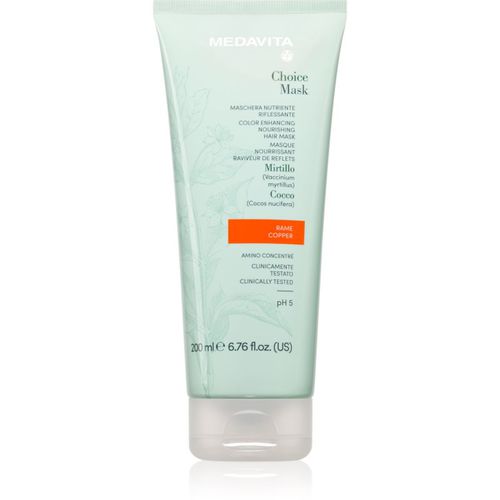 Choice Copper mascarilla nutritiva para cabello teñido 200 ml - Medavita - Modalova