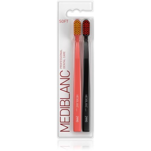 Soft cepillos de dientes suave 2 ud - MEDIBLANC - Modalova