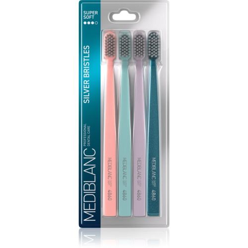 Toothbrush Super Soft cepillo de dientes con cerdas plateadas - MEDIBLANC - Modalova