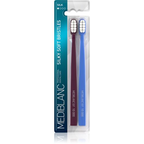 Toothbrush Silk cepillo de dientes con cerdas suaves 2 ud - MEDIBLANC - Modalova