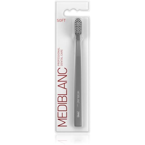 Soft cepillo de dientes suave Grey 1 ud - MEDIBLANC - Modalova