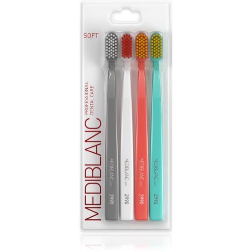Soft cepillos de dientes suave 4 ud - MEDIBLANC - Modalova