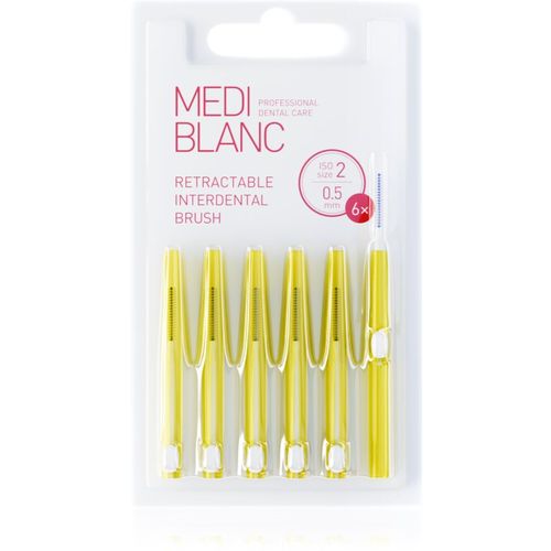 Interdental TB Pull Out System 0.5mm cepillo interdental retráctil 6 ud - MEDIBLANC - Modalova
