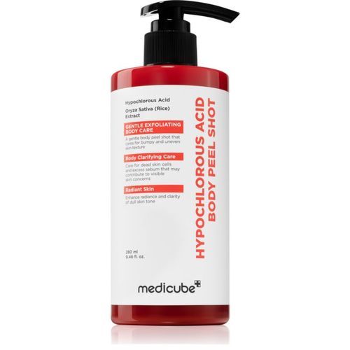 Hypochlorous Acid Body Peel Shot exfoliante corporal iluminador con efectos calmantes 280 ml - Medicube - Modalova
