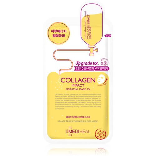 Essential Mask Collagen Impact maschera in tessuto nutriente con collagene 24 ml - MEDIHEAL - Modalova